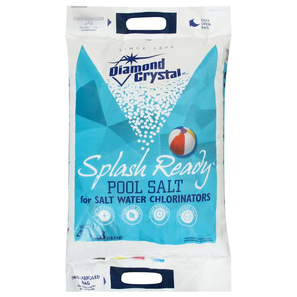 Diamond Crystal Splash Ready Pool Salt