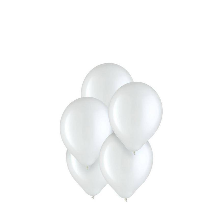 Party City Mini Balloons (5 inch/white)