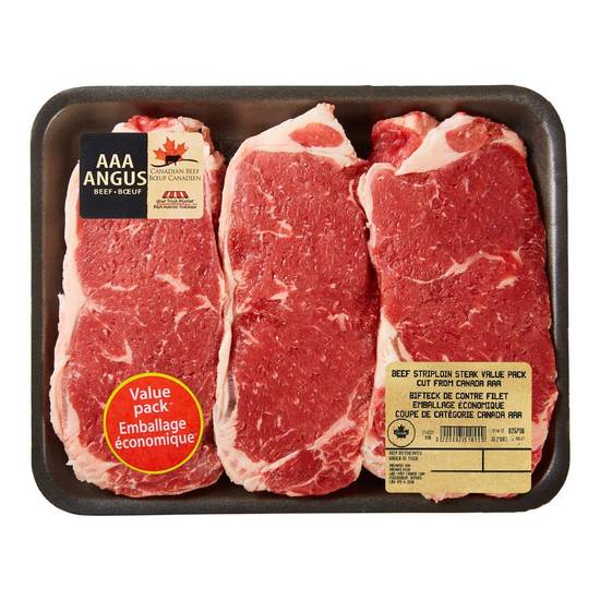 Your Fresh Market Aaa Angus Beef Striploin Steak (1 tray, approx. 1 kg)