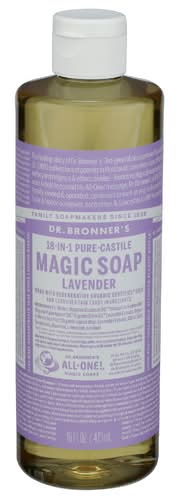 Dr. Bronner's 18-in-1 Hemp Lavender Pure-Castile Soap