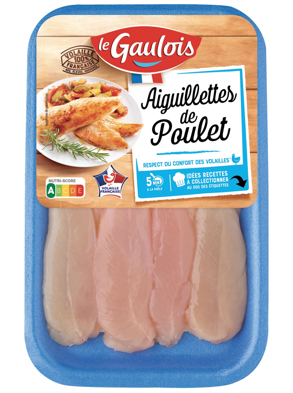 Le Gaulois - Aiguillettes de poulet blanc (210g)