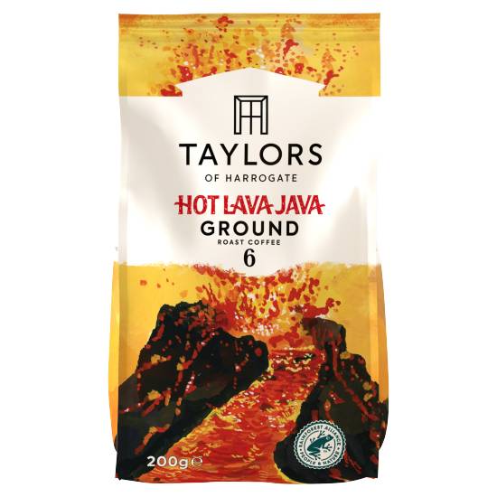 Taylors Of Harrogate Hot Lava Java Ground Roast Coffee (200g)