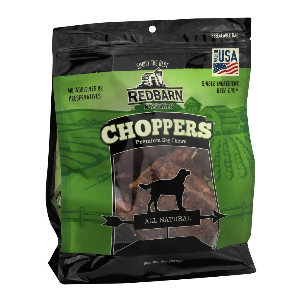 Redbarn Naturals All Natural Premium Beef Dog Chews Choppers (9 oz)