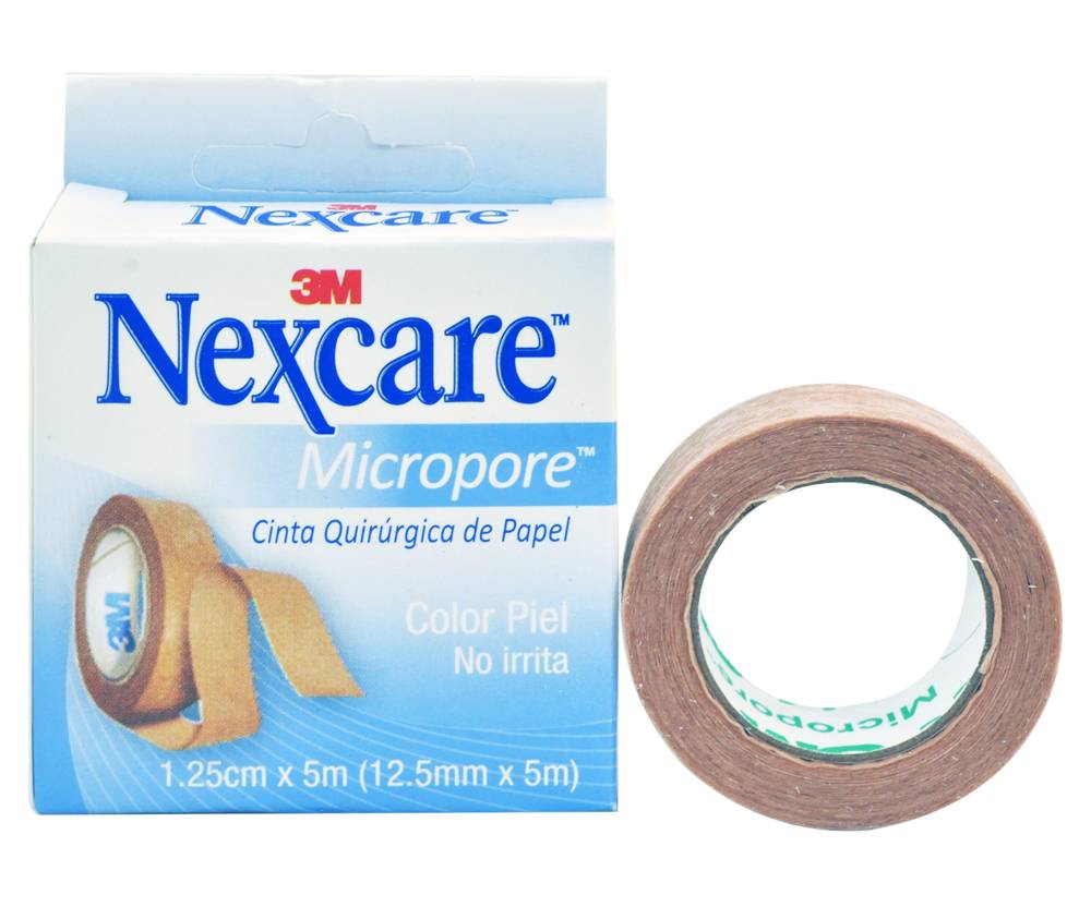 Nexcare MICROPORE PAPEL PIEL 12MM X 5M
