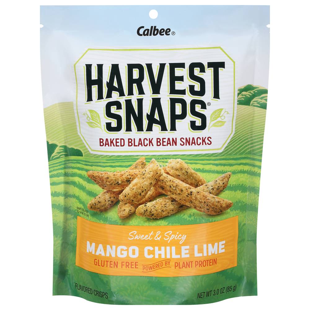 Harvest Snaps Baked Black Bean Snacks, Mango Chile Lime (3 oz)