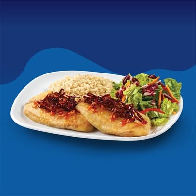 Filete de Tilapia al Ajillo