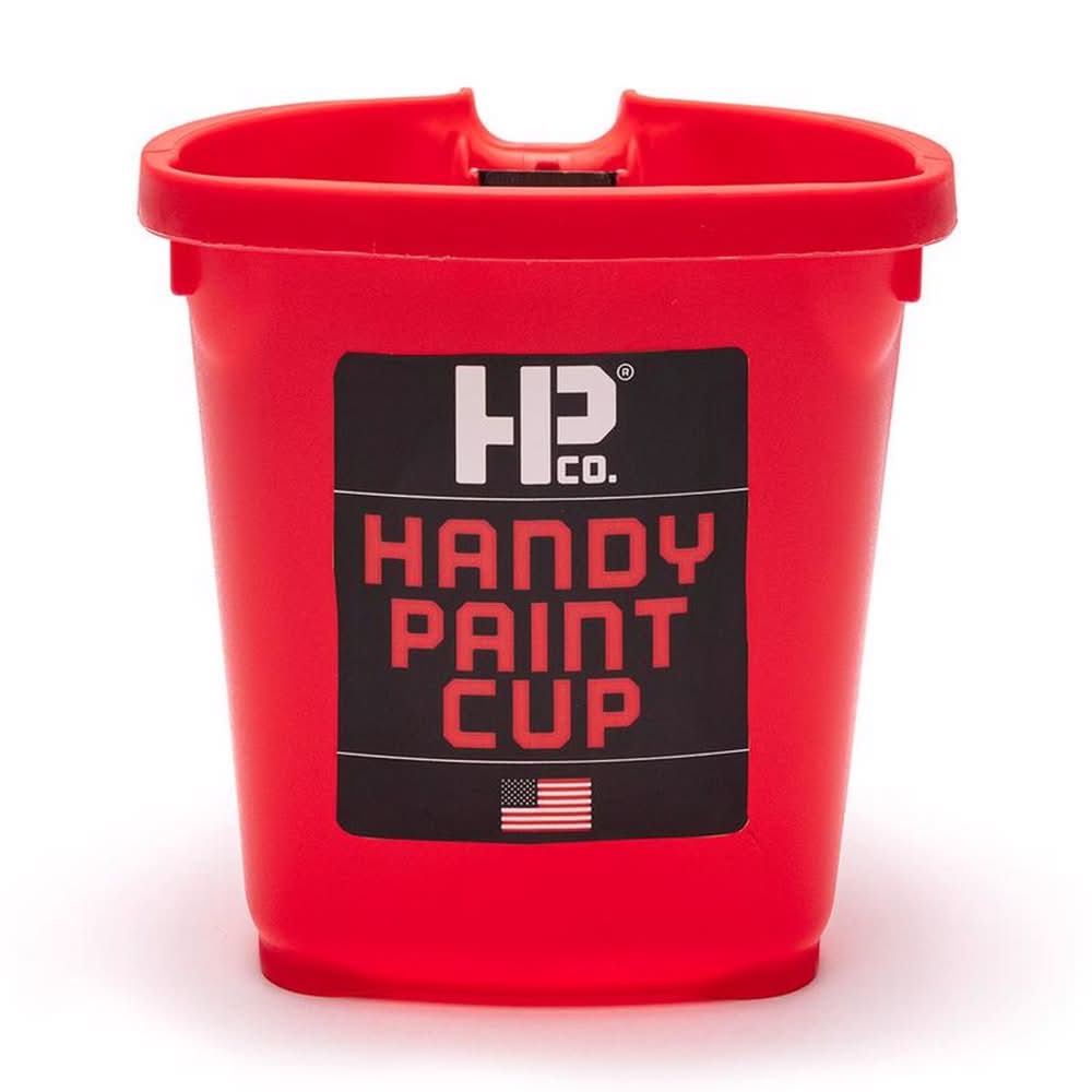 Handy Paint Cup Red 1 Pt Paint Pail