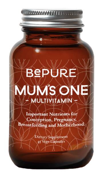 BePure Mum's One Multivitamin Capsules 45s