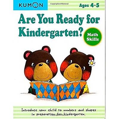 Are you Ready for Kindergarten?: Math Skills Paperback Book, Preschool - Kindergarten (968833)