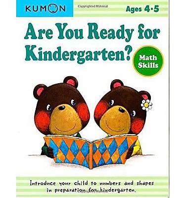 Are you Ready for Kindergarten?: Math Skills Paperback Book, Preschool - Kindergarten (968833)
