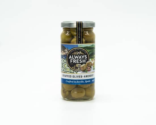 Always Fresh Olives Anchovy Stuffed 235g