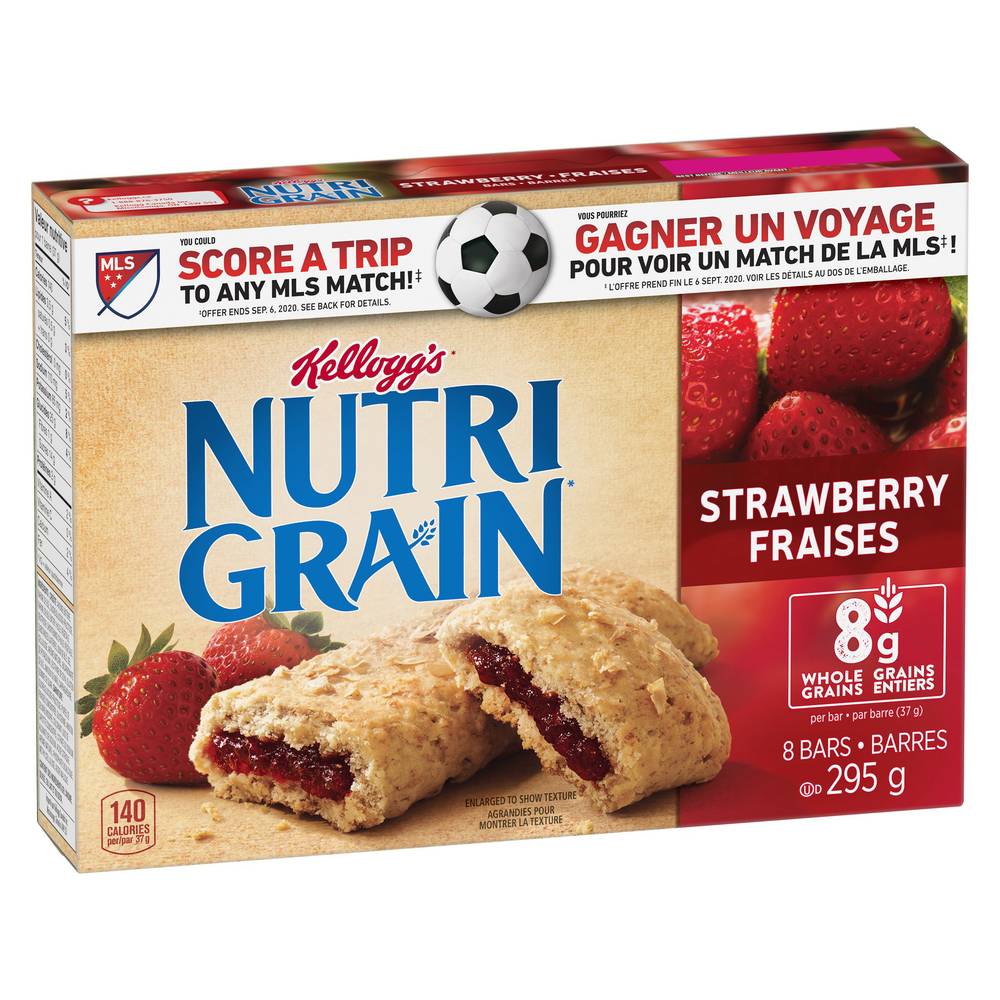 Nutri-Grain Strawberry Cereal Bars (8 ct)