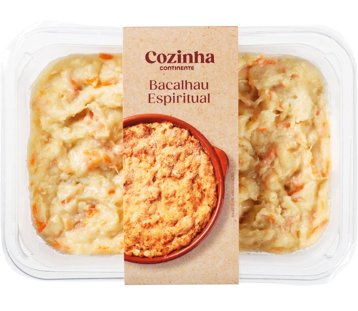 Bacalhau Espiritual Cozinha Continente (emb. 300 gr)