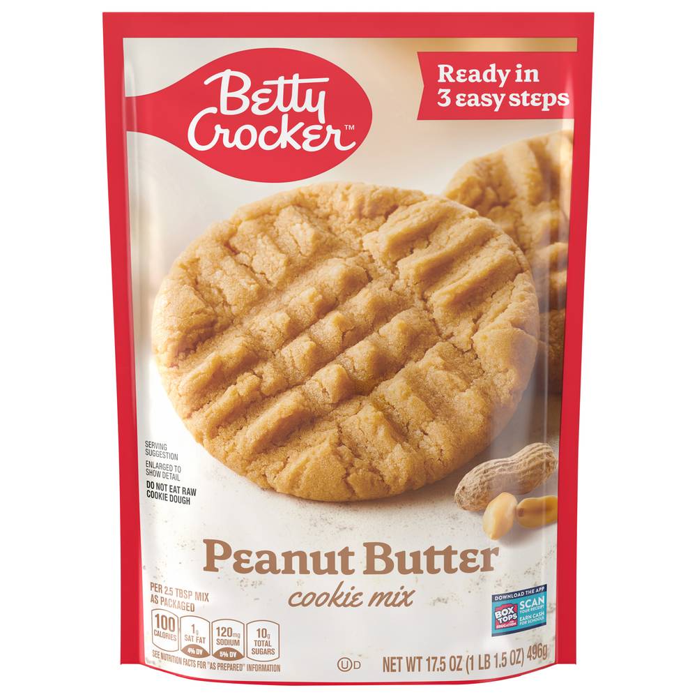 Betty Crocker Peanut Butter Cookie Mix