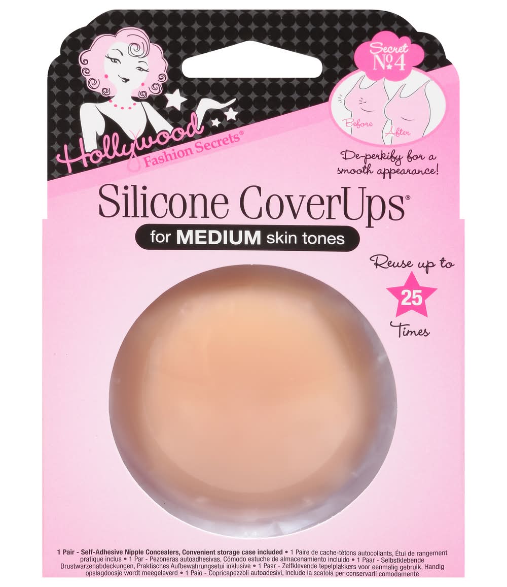 Hollywood Fashion Secrets Medium Silicone Coverups Nipple Concealers