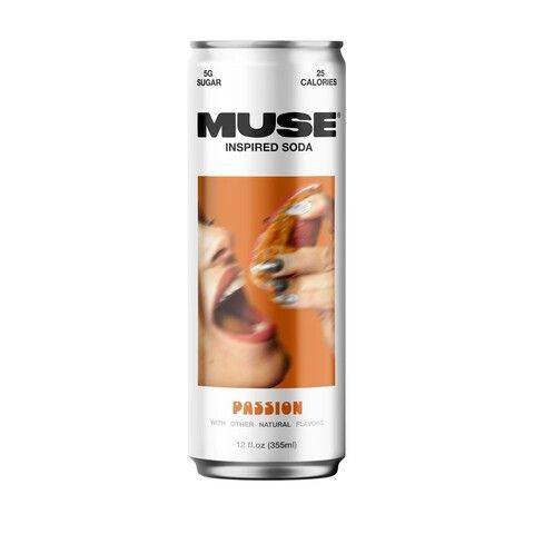 MyMuse Inspired Soda, Passion (12 fl oz)