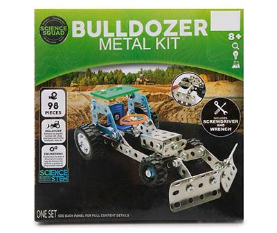 Science Squad Bulldozer Metal Build Kit
