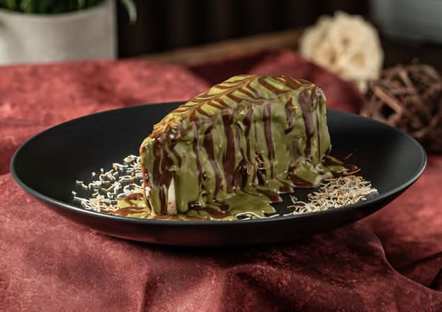 Dubai Chocolate Cheesecake