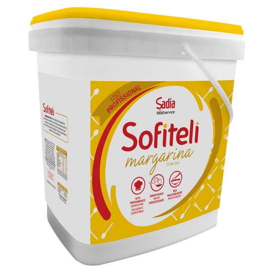 Sadia margarina com sal uso profissional sofiteli (15 kg)