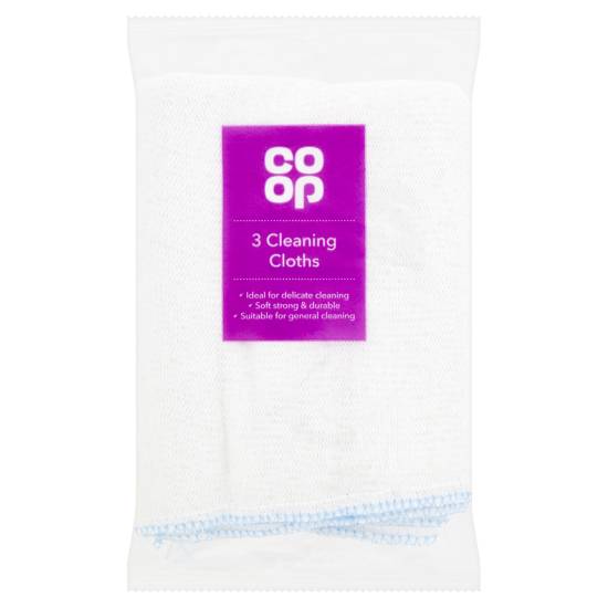 Co-Op Cleaning Cloths (3 pack)