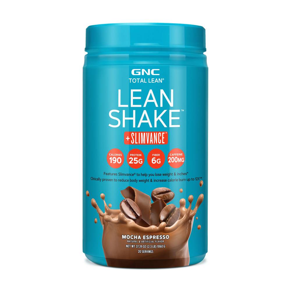 GNC Total Lean Shake, Mocha Espresso (37.39 oz)