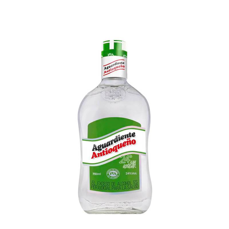 Aguardiente Antioqueño Verde - 750Ml