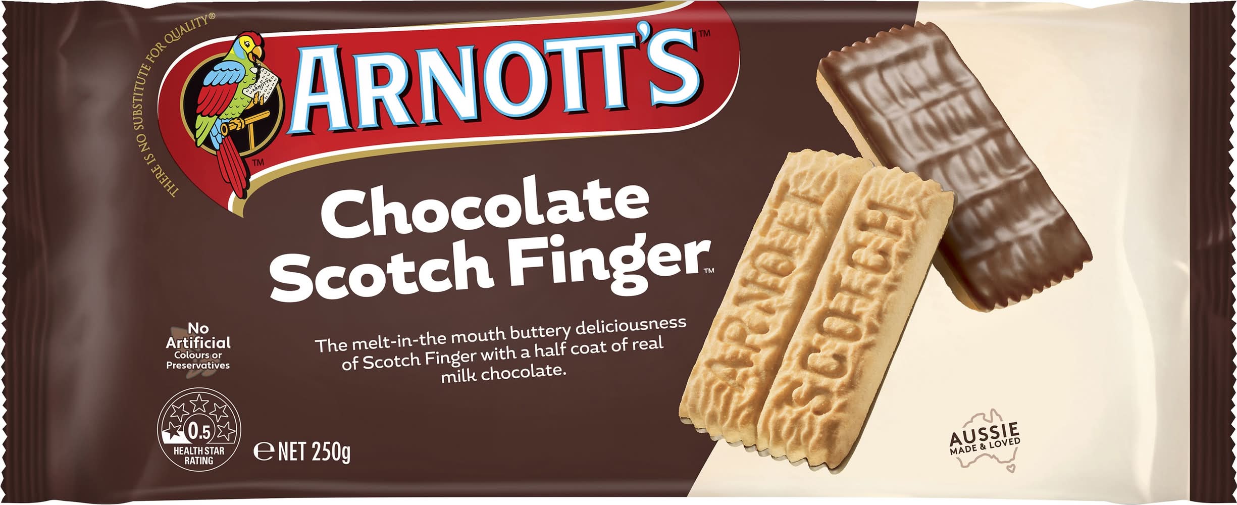 Arnotts Chocolate Scotch Finger 250g