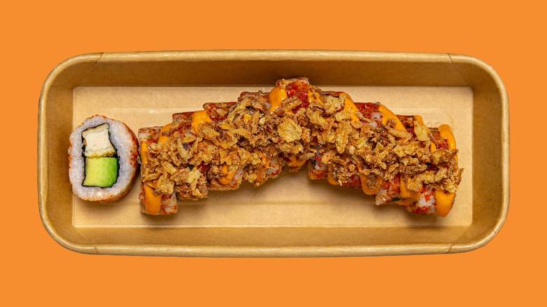 crunchy chilli chicken katsu roll