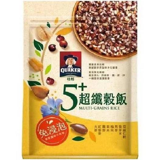 桂格免浸泡5+超纖穀飯 1Kg <1000g克 x 1 x 1Bag包>