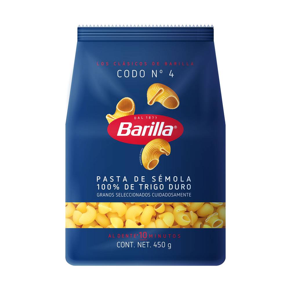 Barilla · Pasta codo no.4 (450 g)