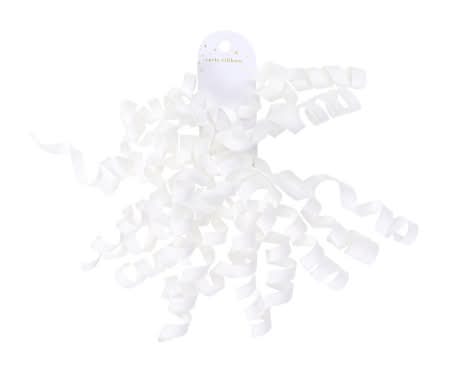 Curly Ribbon White
