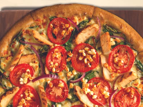 Grilled Chicken Florentine