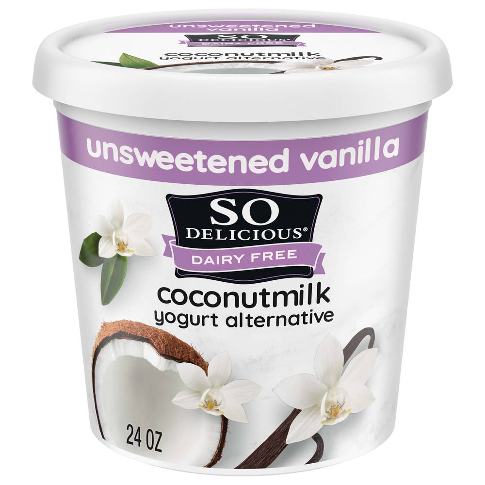 So Delicious Coconut Milk Yogurt Alternative, Vanilla (24 oz)