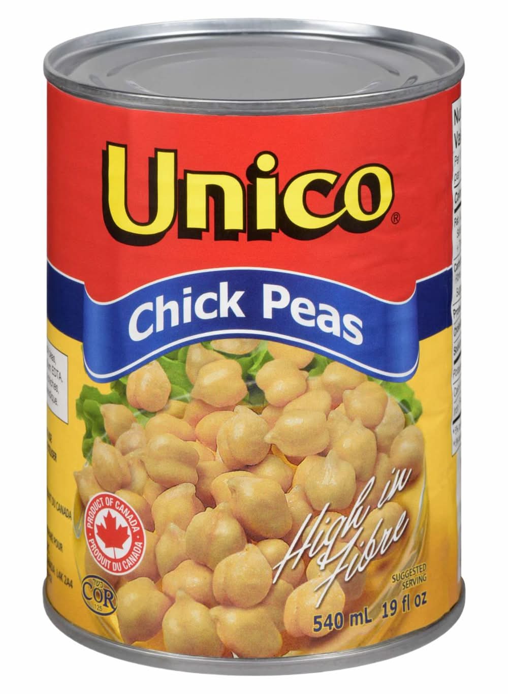 Unico Chick Peas (540 ml)