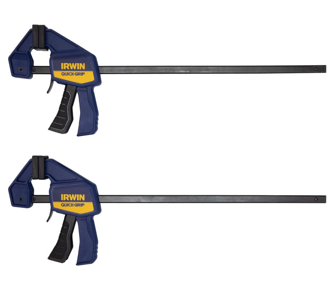 Irwin Quick-Grip 12 In. X 2-7/16 In. D Bar Clamp 100 Lb 2 Pc