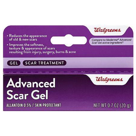 Walgreens Advanced Scar Gel - 0.7 oz