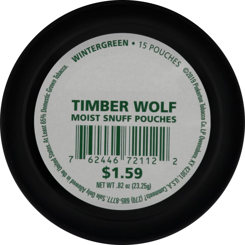 wolf pouches tobacco Timber Wolf Pouches Smokeless Tobacco Delivery Near Me | Order Online