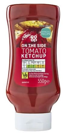 CO OP TOMATO KETCHUP 550G