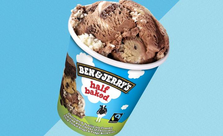 Ben & Jerry’s Half Baked Ice Cream Pint 458ml