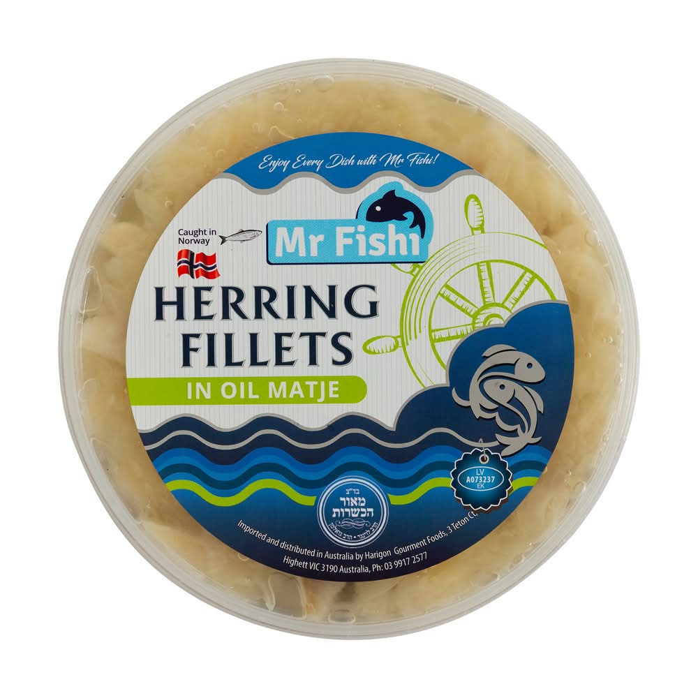 Mr Fish Herring Fillets in Oil Matje (500g)