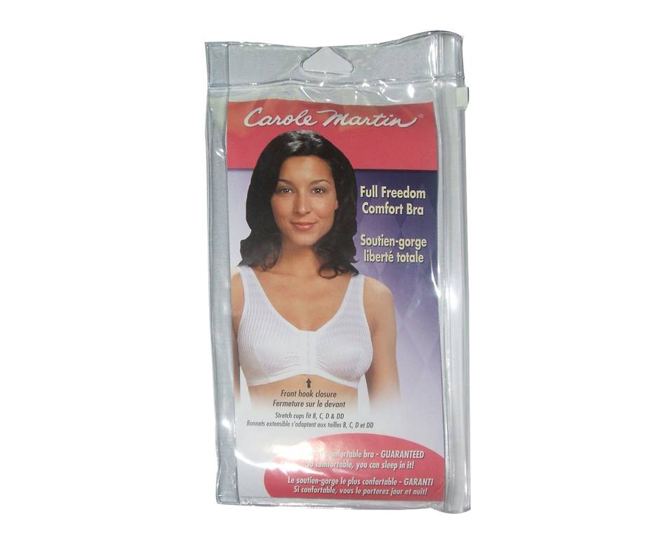 Carole martin soutien-gorge liberté totale (1 unité, 38, blanc) - full freedom comfort bra (1 unit, 38, white)