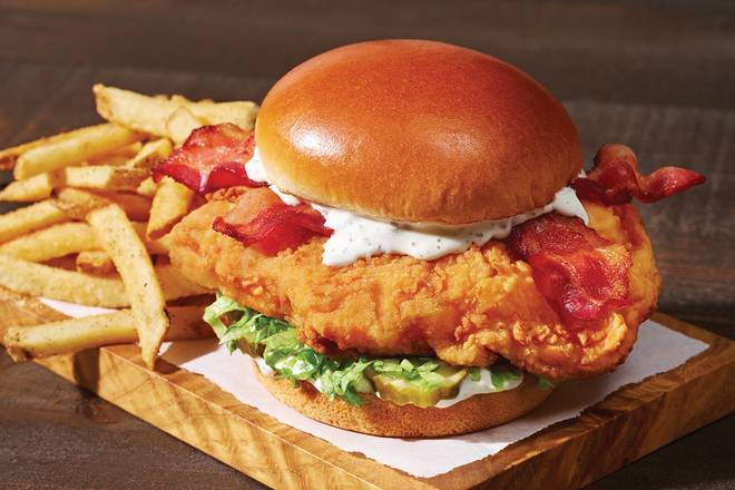 NEW Bacon Ranch Crispy Chicken Sandwich