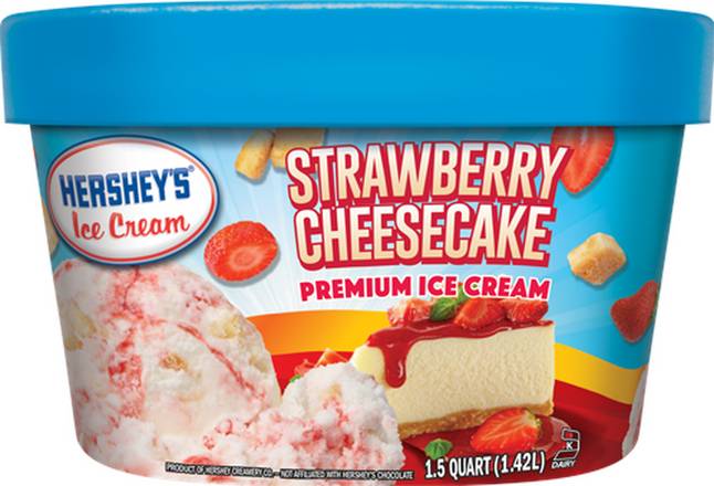 Hershey's StrawBerry Cheesecake Premium Ice Cream