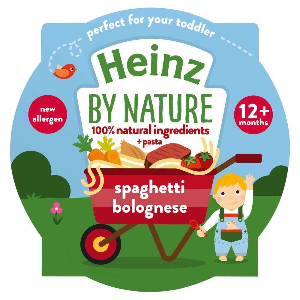 Heinz Spaghetti Bolognese Baby Food Tray 1+ Year 200G