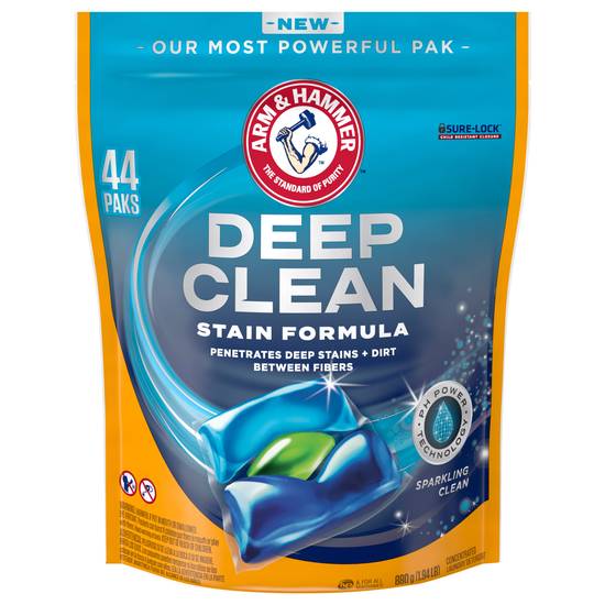 Arm & Hammer Deep Clean Stain Formula Laundry Detergent Powder