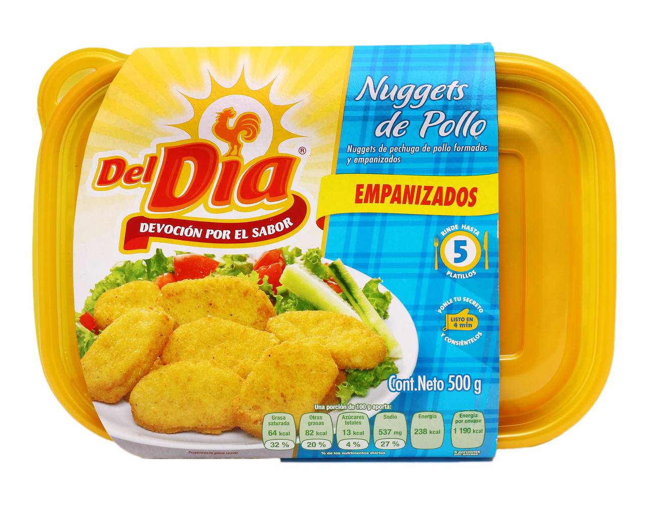 Del Día · Nuggets de pollo (500 g)