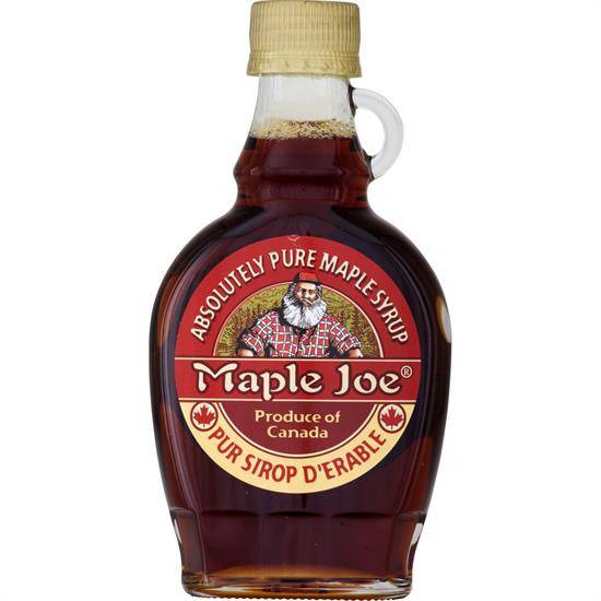 Sirop d'érable pur MAPLE JOE - la bouteille de 250 g