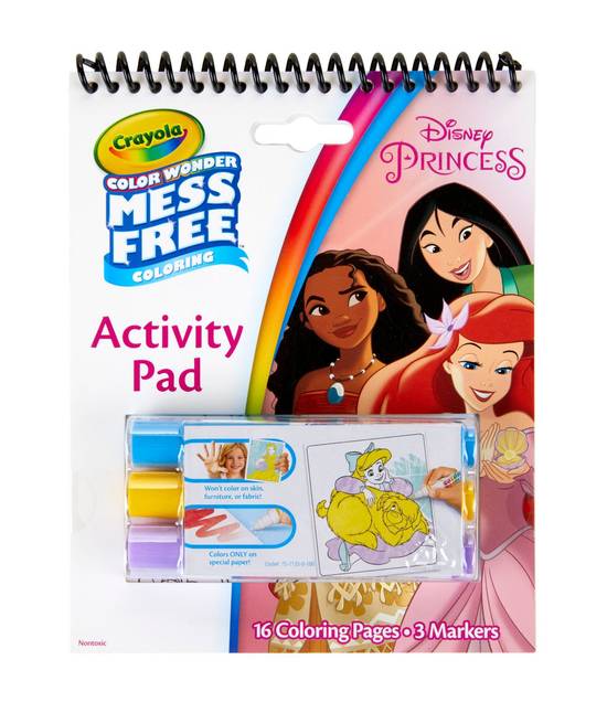 Crayola Color Wonder Disney Princess Coloring Activity Pad
