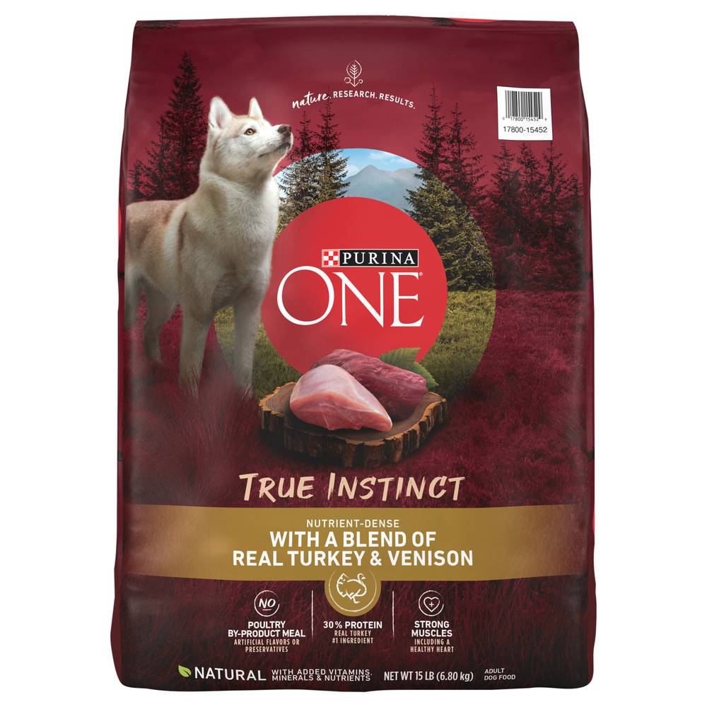 Purina One Turkey & Venison Dry Dog Food