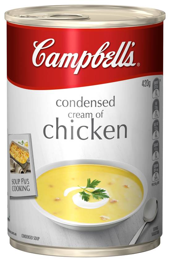 Campbell's Condensed Soup Can Cream Of Chicken 420g